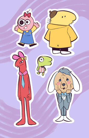 Smilings Sanrio Sticker Sheet