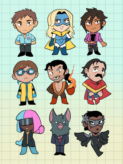 Dispatch Sticker Sheets